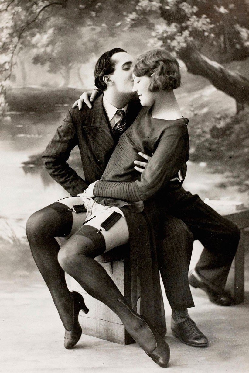 Эротические "французские открытки" начала 20 века, по которым схо...