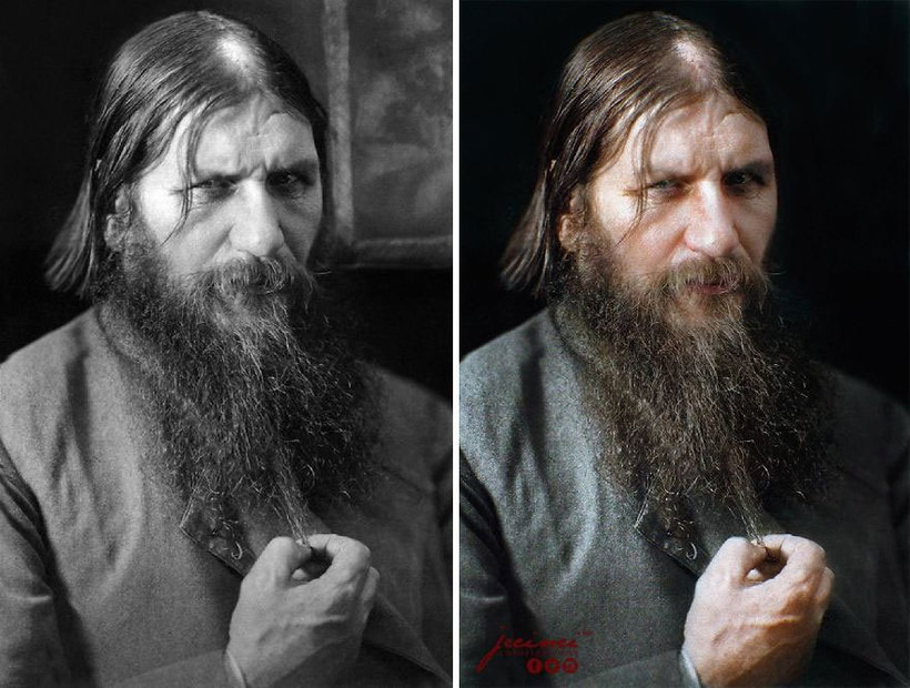 Блог - Художник раскрашивает старые фотографии, чтобы оживить исторических личностей Художник раскрашивает старые фотографии, чтобы оживить исторических личностей