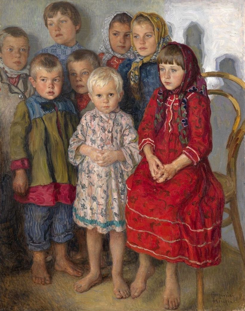 Вступительный день. Н. Богданов-Бельский Вступительный день. Н. Богданов-Бельский