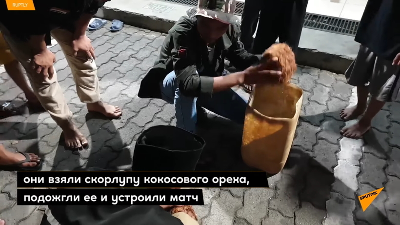 Блог - Видео: Футбол по-индонезийски — босые ноги и горящий кокос вместо мяча Видео: Футбол по-индонезийски — босые ноги и горящий кокос вместо мяча