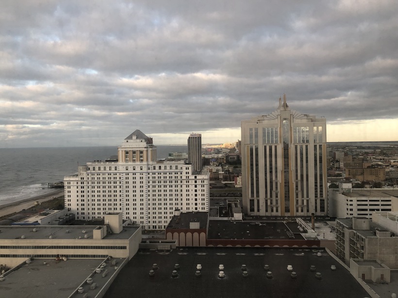 Ocean View from room of Hard Rock Hotel South Tower.