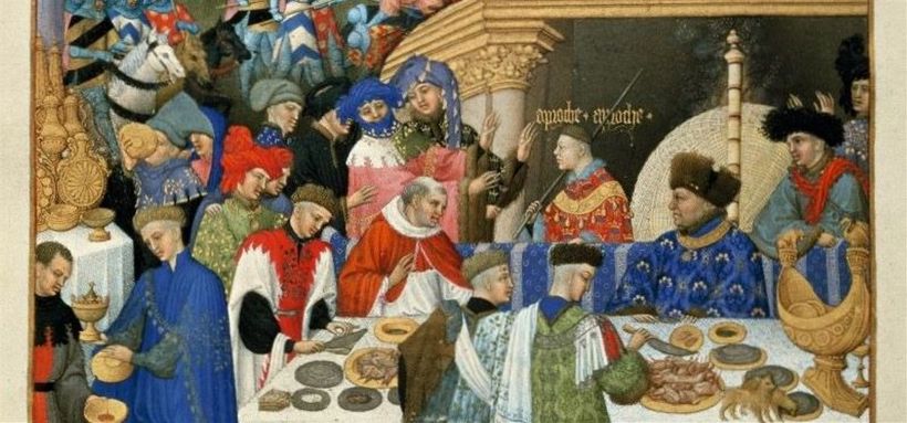 Как проходили средневековые застолья