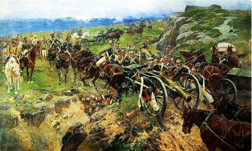 Живой мост. Ф. Рубо