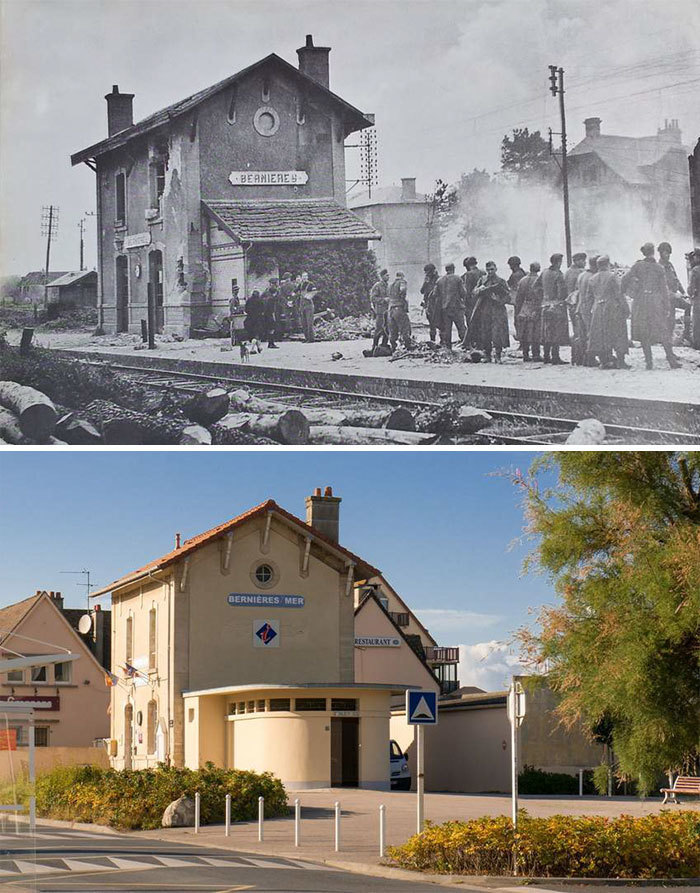 Блог - 20 фото «до и после» о том, как поменяла Европу Вторая мировая война 20 фото «до и после» о том, как поменяла Европу Вторая мировая война