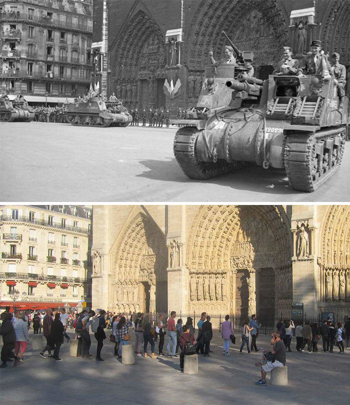 Блог - 20 фото «до и после» о том, как поменяла Европу Вторая мировая война 20 фото «до и после» о том, как поменяла Европу Вторая мировая война