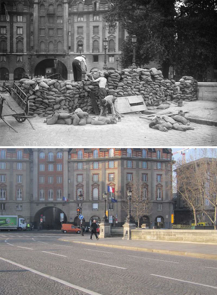 Блог - 20 фото «до и после» о том, как поменяла Европу Вторая мировая война 20 фото «до и после» о том, как поменяла Европу Вторая мировая война