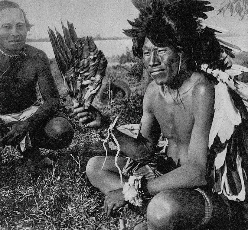 Индеец из племени мака