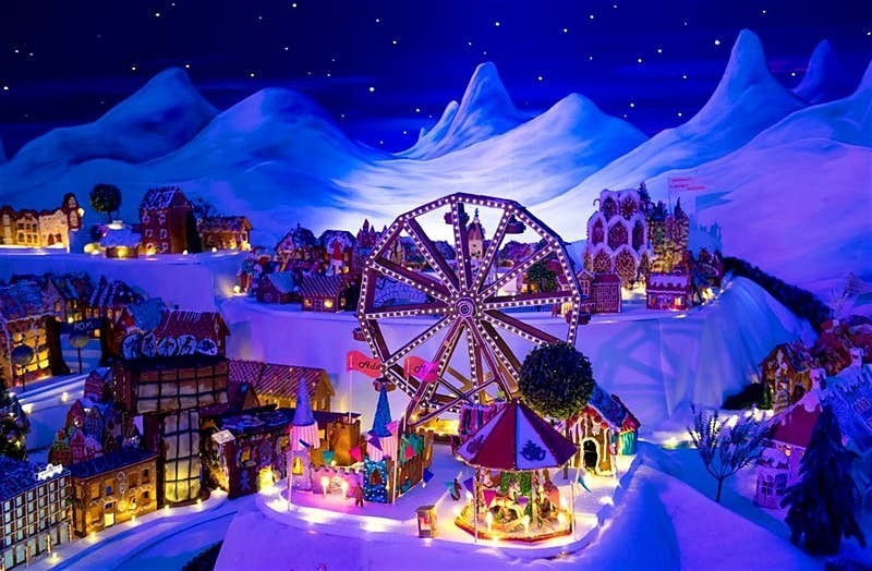 Блог - В Норвегии построили самый большой в мире пряничный городок В Норвегии построили самый большой в мире пряничный городок