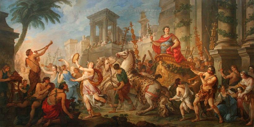 Прибытие Марка Антония в Эфес (1741). Шарль-Жозеф Натуар Прибытие Марка Антония в Эфес (1741). Шарль-Жозеф Натуар