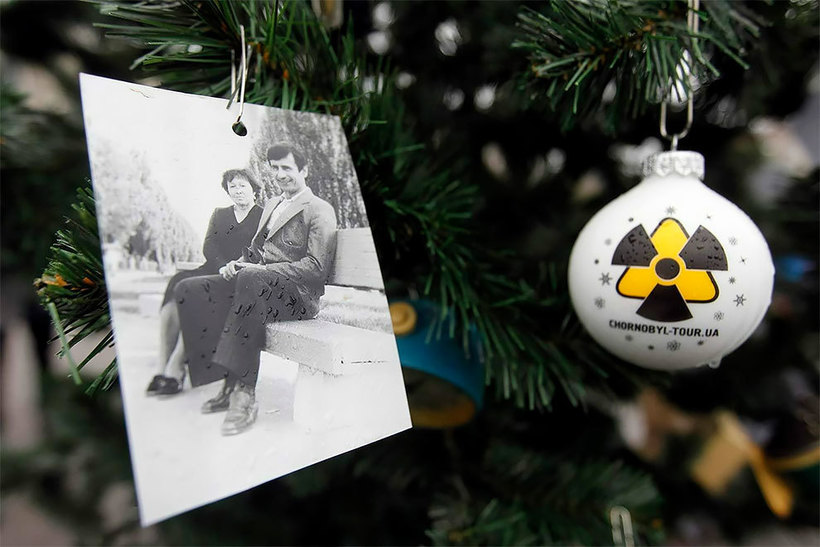 В «мертвом» городе Припять появилась новогодняя елка 