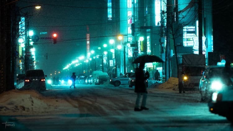 Блог - Фотограф гуляет по заснеженным улицам Японии, снимая сказочные сцены Фотограф гуляет по заснеженным улицам Японии, снимая сказочные сцены