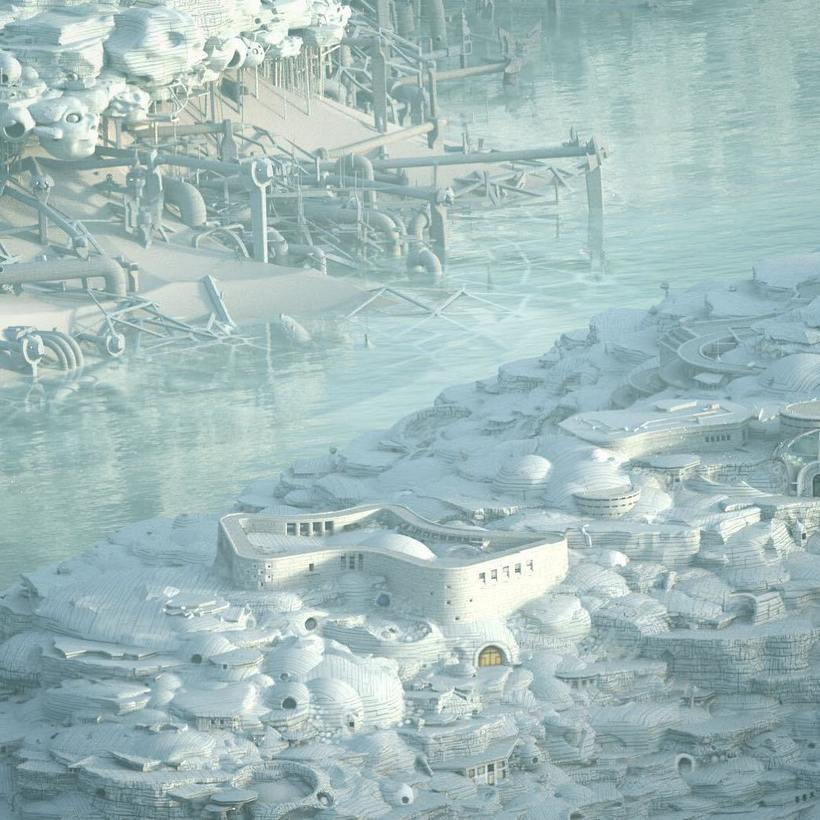 Блог - Мэтью Борретт создает антиутопические городские пейзажи, от которых захватывает дух Мэтью Борретт создает антиутопические городские пейзажи, от которых захватывает дух