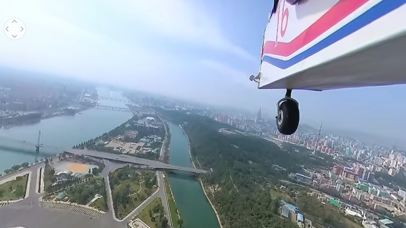 Блог - Видео: Первое видео в формате 360°, снятое в небе над Северной Кореей Видео: Первое видео в формате 360°, снятое в небе над Северной Кореей