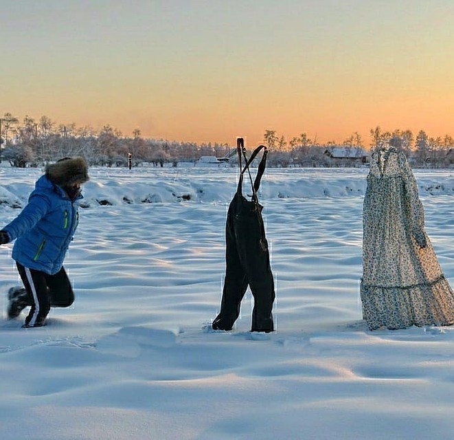 Блог - Учительница из Якутии показала, что такое настоящий мороз Учительница из Якутии показала, что такое настоящий мороз
