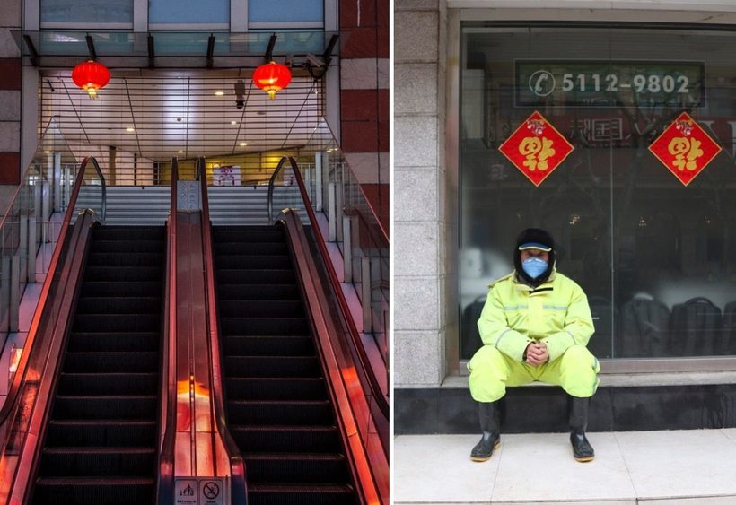 Блог - Фотограф увековечила улицы Шанхая, которые опустели из-за коронавируса Фотограф увековечила улицы Шанхая, которые опустели из-за коронавируса