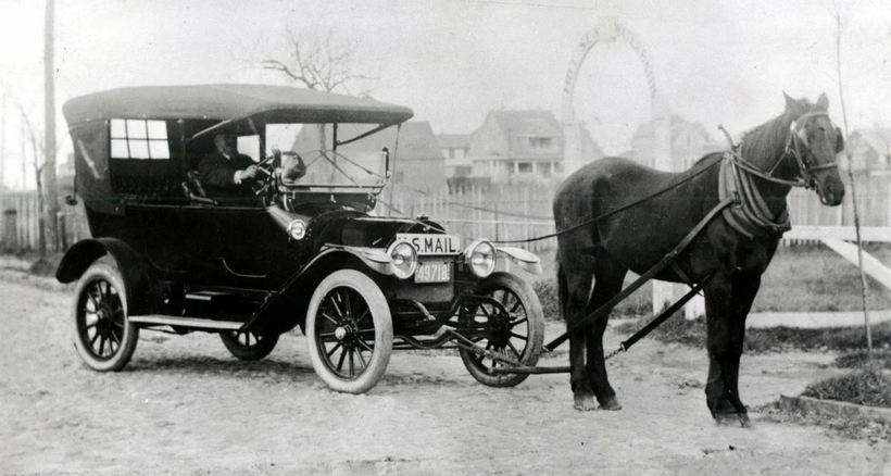 «Большая гонка» Нью-Йорк — Париж 1908 года, когда лишь три автомобиля дошли до финиша