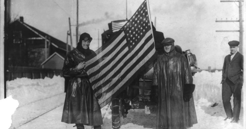 Блог - «Большая гонка» Нью-Йорк — Париж 1908 года, когда лишь три автомобиля дошли до финиша «Большая гонка» Нью-Йорк — Париж 1908 года, когда лишь три автомобиля дошли до финиша