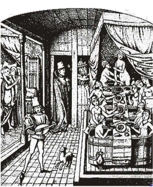 Средневековые бани Лондона