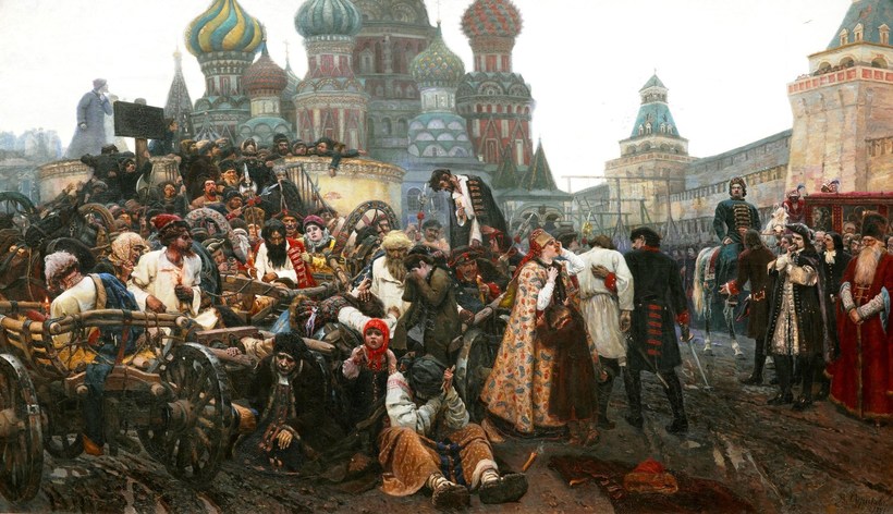 «Утро стрелецкой казни». В.Суриков «Утро стрелецкой казни». В.Суриков