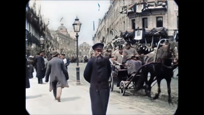 Блог - Видео Москвы 1896 года: как выглядела многолюдная Тверская Видео Москвы 1896 года: как выглядела многолюдная Тверская