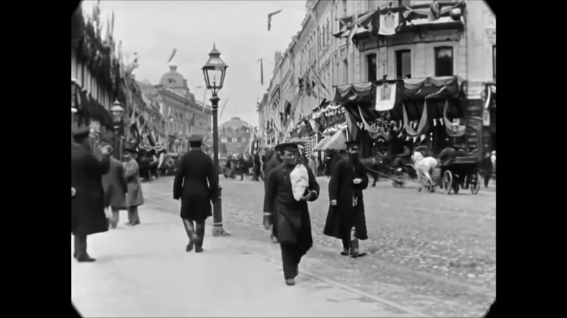 Блог - Видео Москвы 1896 года: как выглядела многолюдная Тверская Видео Москвы 1896 года: как выглядела многолюдная Тверская