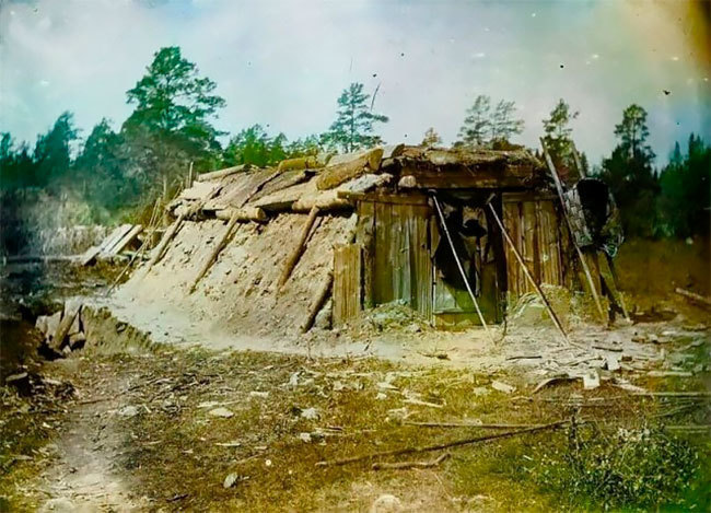 Блог - Прекрасные редкие цветные фото русской деревни 1899 года Прекрасные редкие цветные фото русской деревни 1899 года