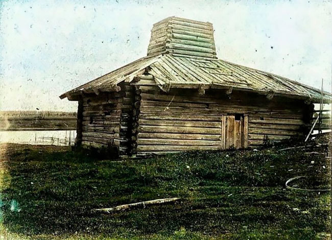 Блог - Прекрасные редкие цветные фото русской деревни 1899 года Прекрасные редкие цветные фото русской деревни 1899 года