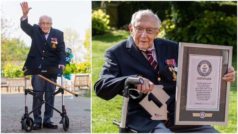 Блог - 99-летний ветеран, собиравший деньги для медиков, спел песню и возглавил чарт 99-летний ветеран, собиравший деньги для медиков, спел песню и возглавил чарт