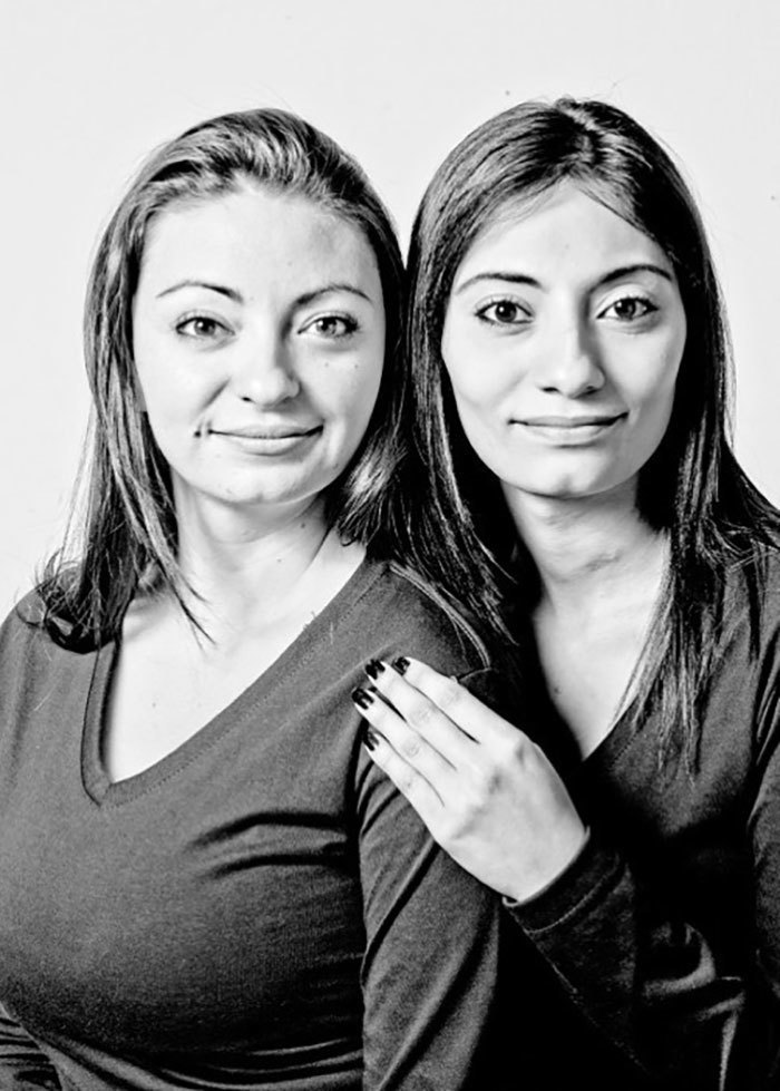 Блог - Фотограф снимает людей, не являющихся родственниками, но похожих как две капли воды Фотограф снимает людей, не являющихся родственниками, но похожих как две капли воды