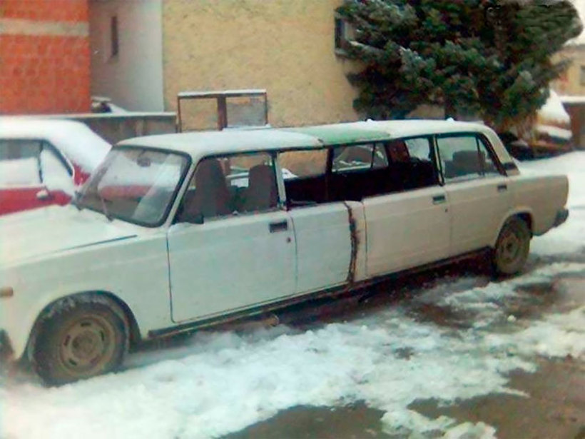 Блог - Удивительные фотографии «роскошных» лимузинов Lada Удивительные фотографии «роскошных» лимузинов Lada