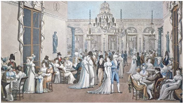 Когда люди впервые стали посещать рестораны