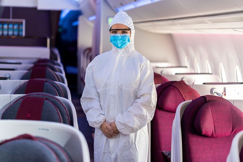 Блог - Стюардессы Qatar Airways будут работать в одноразовых костюмах Стюардессы Qatar Airways будут работать в одноразовых костюмах