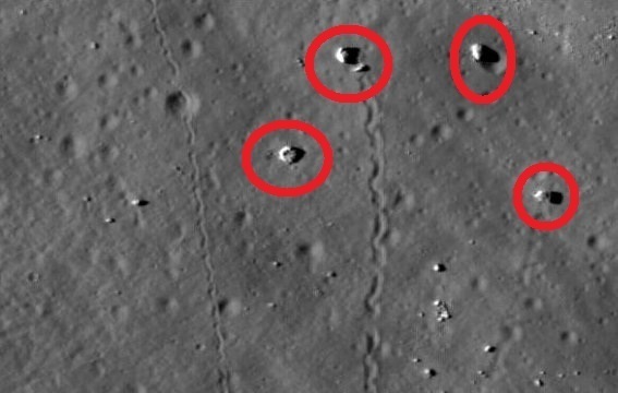 Перемещение камней на Луне Перемещение камней на Луне