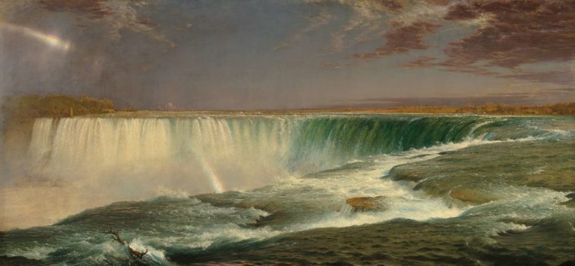 Ниагарский водопад, 1857 Ниагарский водопад, 1857