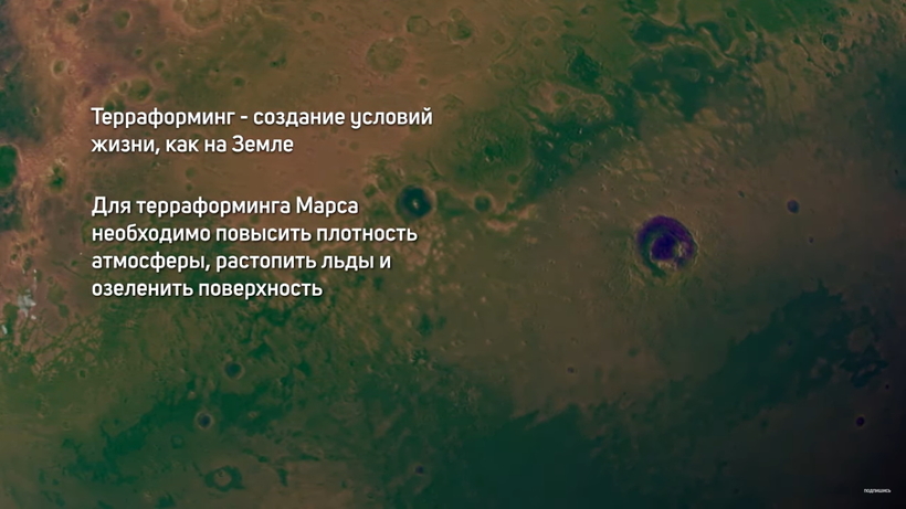 Блог - Видео: Как Марс превращается в Землю Видео: Как Марс превращается в Землю