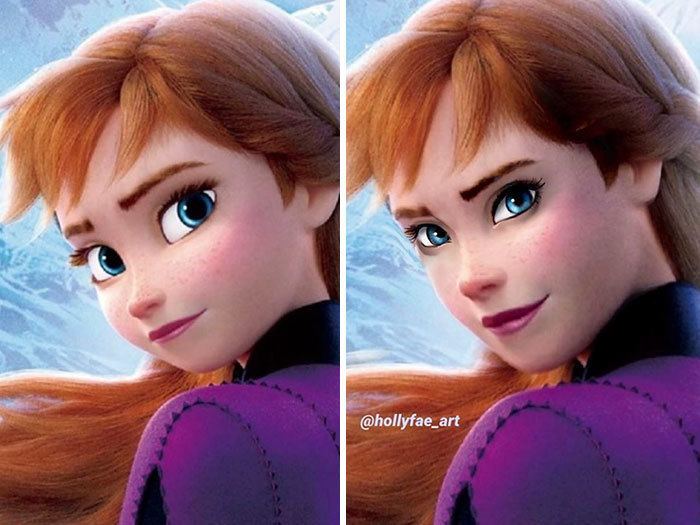 Блог - Как выглядели бы принцессы Disney, если бы их лица имели реалистичные пропорции Как выглядели бы принцессы Disney, если бы их лица имели реалистичные пропорции