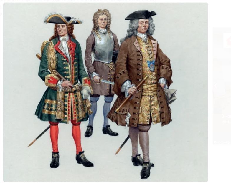 Офицеры флота. Художник Андрей Тронь