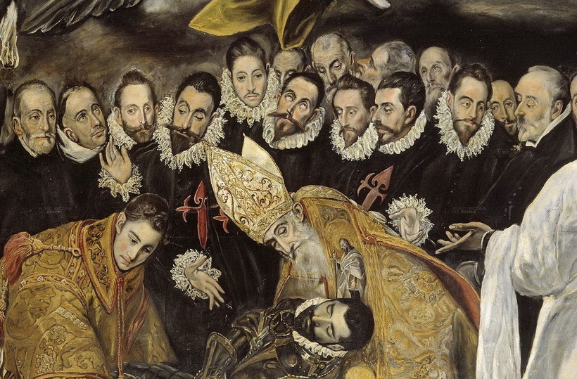 «Погребение графа Оргаса», 1586-88 годы. Эль Греко «Погребение графа Оргаса», 1586-88 годы. Эль Греко