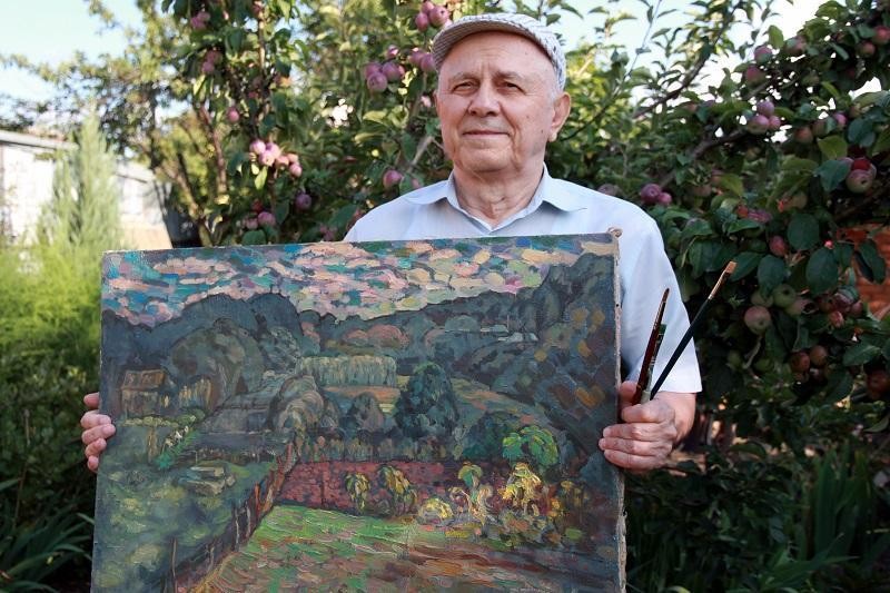 Художник Александр Шевель, фото «Кубанские новости» Художник Александр Шевель, фото «Кубанские новости»