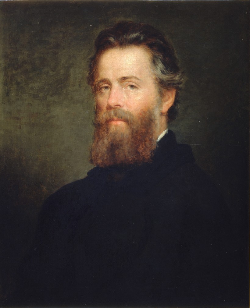Портрет Германа Мелвилла, 1870 год. Джозеф Итон Портрет Германа Мелвилла, 1870 год. Джозеф Итон