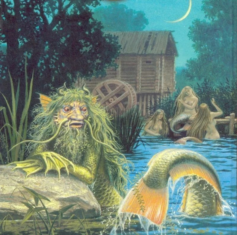 Блог - Водяной — меломан, друг сомов и мельников Водяной — меломан, друг сомов и мельников