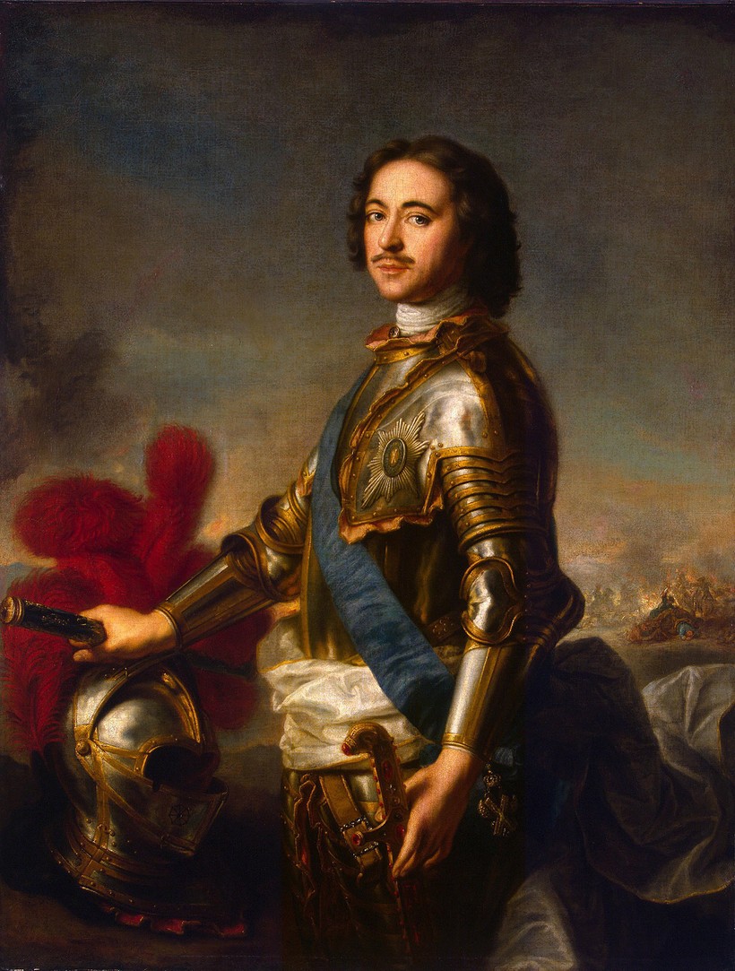 «Портрет Петра I», 1717 год. Жан-Марк Натье «Портрет Петра I», 1717 год. Жан-Марк Натье