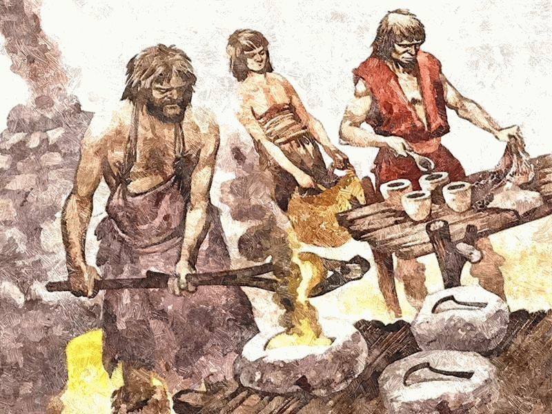 В бронзовом веке В бронзовом веке
