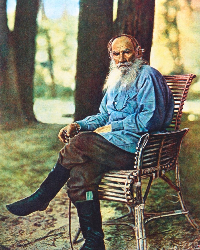 Лев Толстой, 1908 год. Снимок Сергея Прокудина-Горского Лев Толстой, 1908 год. Снимок Сергея Прокудина-Горского