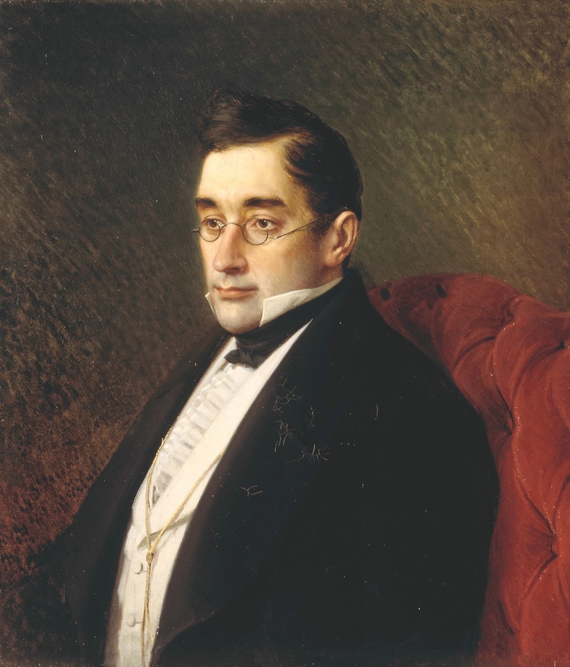 Портрет Александра Грибоедова, 1875 год. Иван Крамской Портрет Александра Грибоедова, 1875 год. Иван Крамской