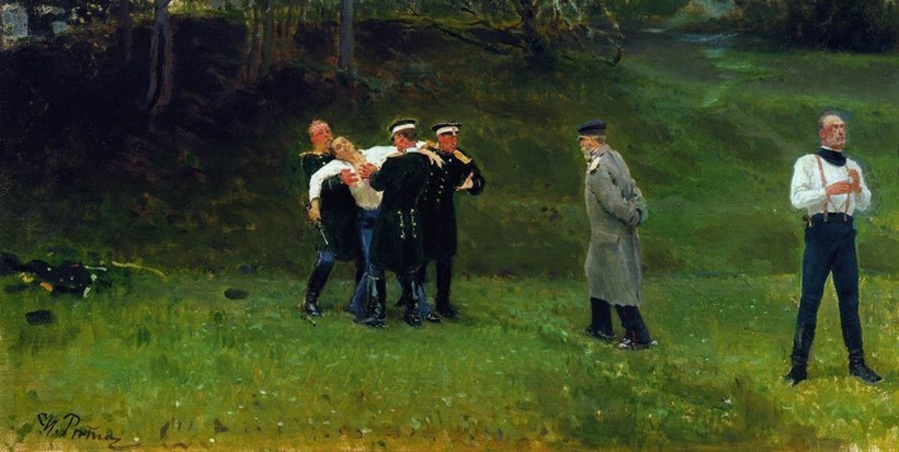 «Дуэль», 1896 год. Илья Репин «Дуэль», 1896 год. Илья Репин