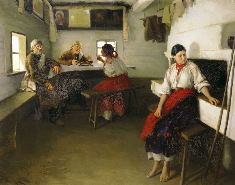 «Сваты», 1882 год. Николай Пимоненко «Сваты», 1882 год. Николай Пимоненко