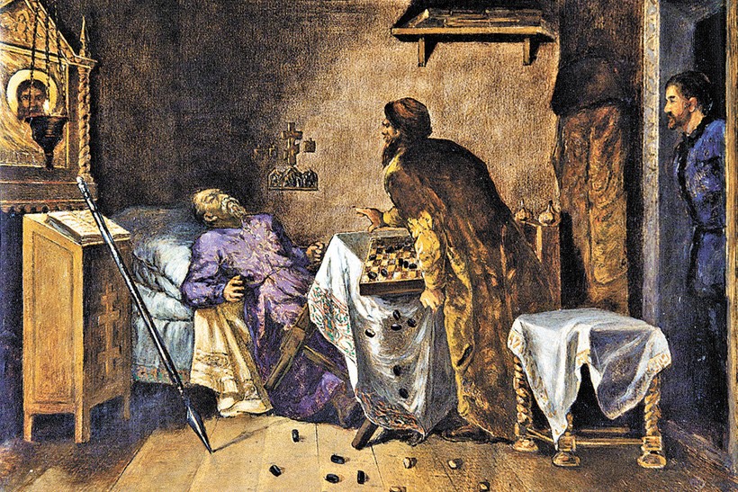 «Смерть Ивана Грозного», 1950-е. П.Л. Цепалин «Смерть Ивана Грозного», 1950-е. П.Л. Цепалин