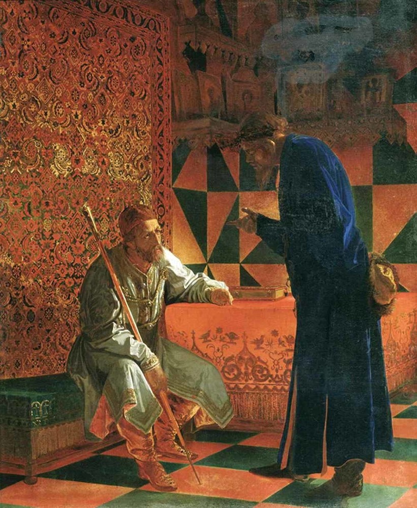 «Иван Грозный и Малюта Скуратов»,1870 г. Г. Седов «Иван Грозный и Малюта Скуратов»,1870 г. Г. Седов