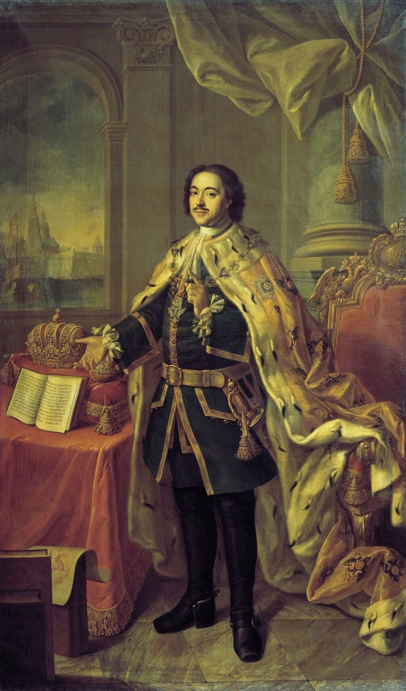 «Портрет Петра I», 1770 год. Алексей Антропов «Портрет Петра I», 1770 год. Алексей Антропов